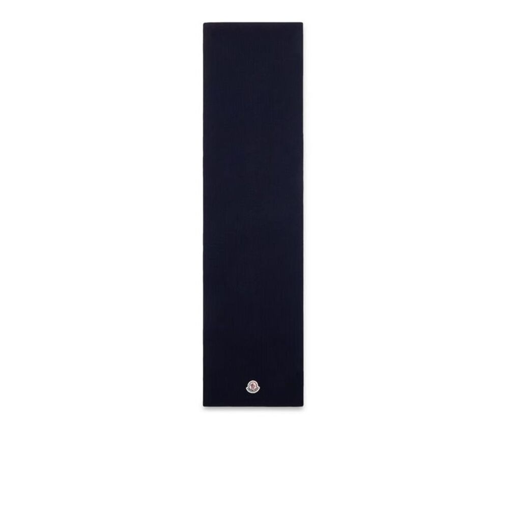 Moncler Men Wool Scarf With Logo